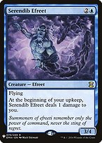 Magic the Gathering Card - Serendib Efreet - MTG Circle