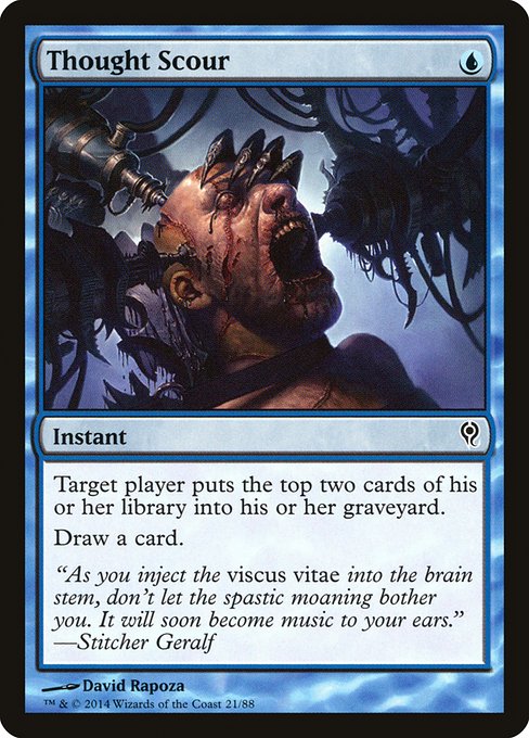 Magic the Gathering Card - Thought Scour - MTG Circle