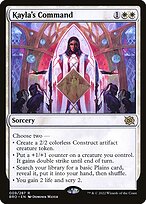 Magic the Gathering Card - Kayla's Command - MTG Circle