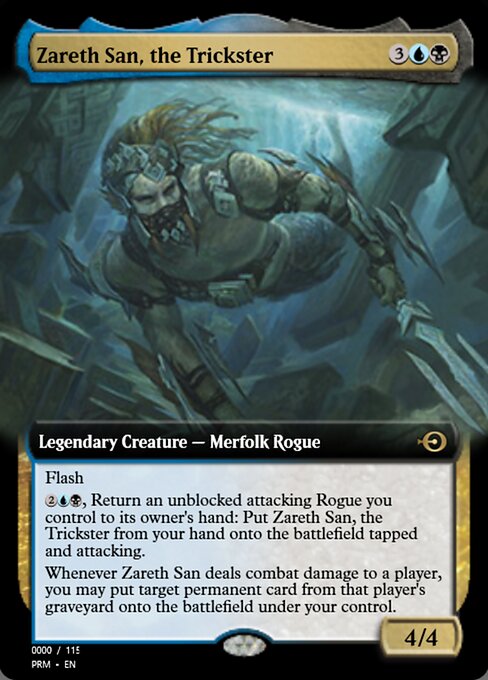 Magic the Gathering Card - Zareth San, the Trickster - MTG Circle