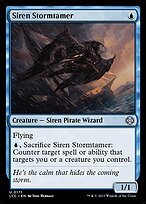 Magic the Gathering Card - Siren Stormtamer - MTG Circle