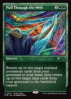 Magic the Gathering Card - Pull Through the Weft - MTG Circle