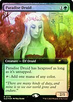 Magic the Gathering Card - Paradise Druid - MTG Circle