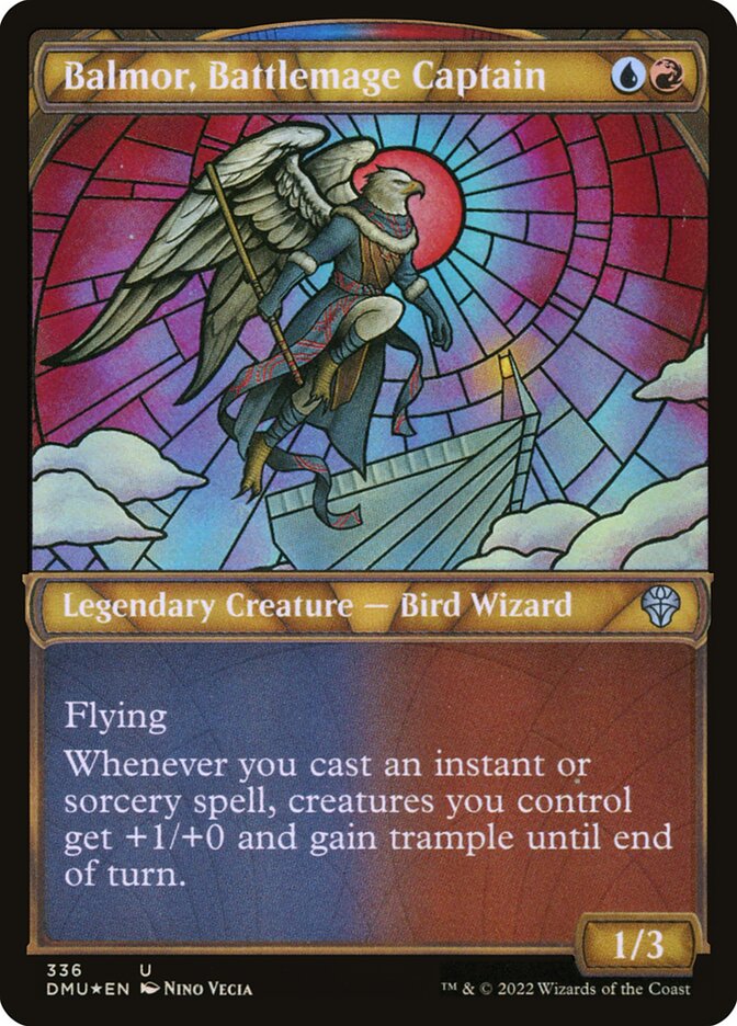 Magic the Gathering Card - Balmor, Battlemage Captain - MTG Circle