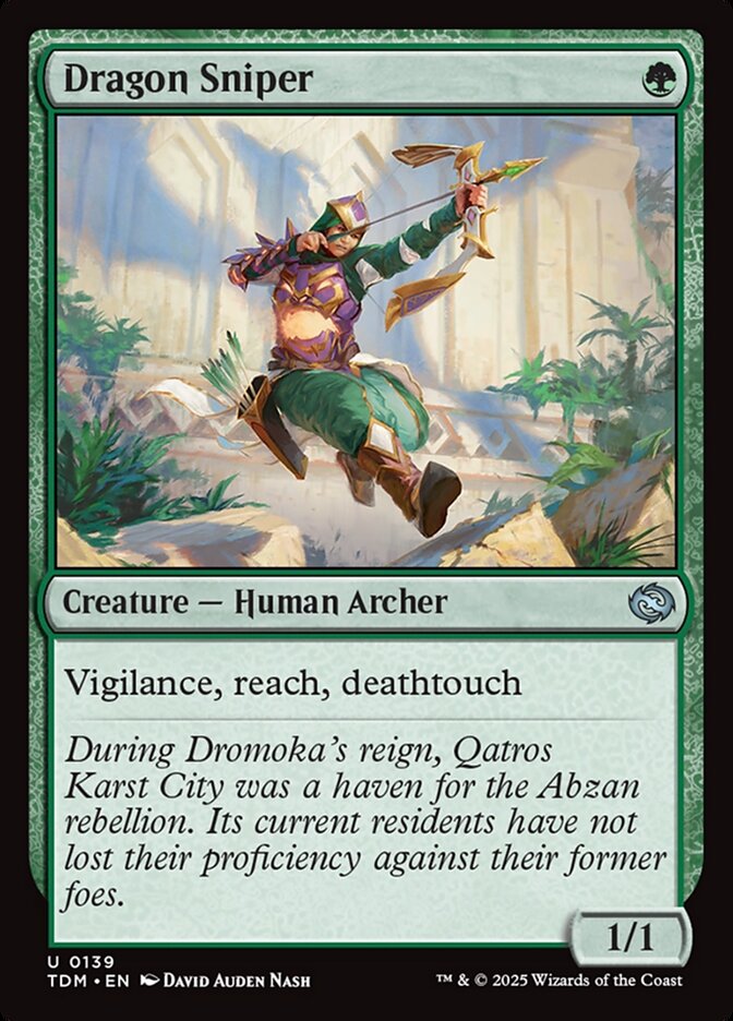Magic the Gathering Card - Dragon Sniper - MTG Circle