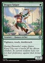 Magic the Gathering Card - Dragon Sniper - MTG Circle