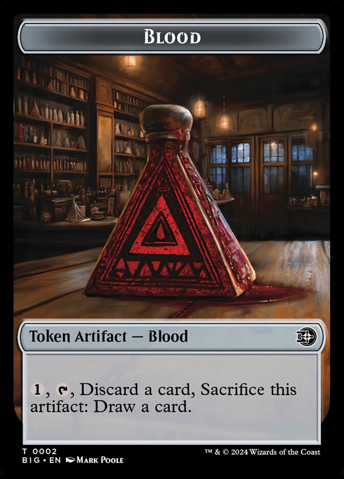 Magic the Gathering Card - Blood - MTG Circle