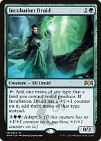 Magic the Gathering Card - Incubation Druid - MTG Circle