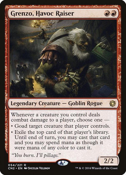 Magic the Gathering Card - Grenzo, Havoc Raiser - MTG Circle