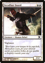 Magic the Gathering Card - Steadfast Guard - MTG Circle