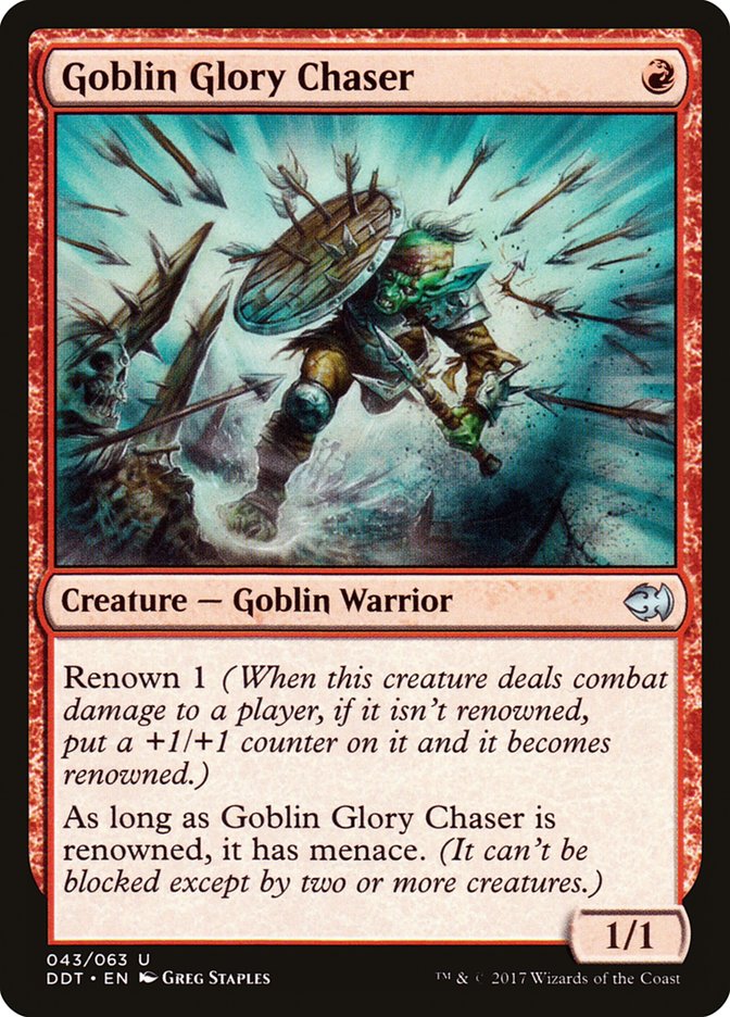 Magic the Gathering Card - Goblin Glory Chaser - MTG Circle