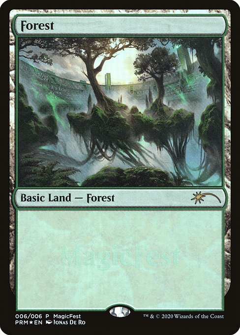 Magic the Gathering Card - Forest - MTG Circle