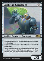 Magic the Gathering Card - Coalition Construct - MTG Circle