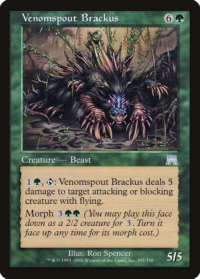 Magic the Gathering Card - Venomspout Brackus - MTG Circle