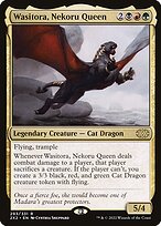 Magic the Gathering Card - Wasitora, Nekoru Queen - MTG Circle