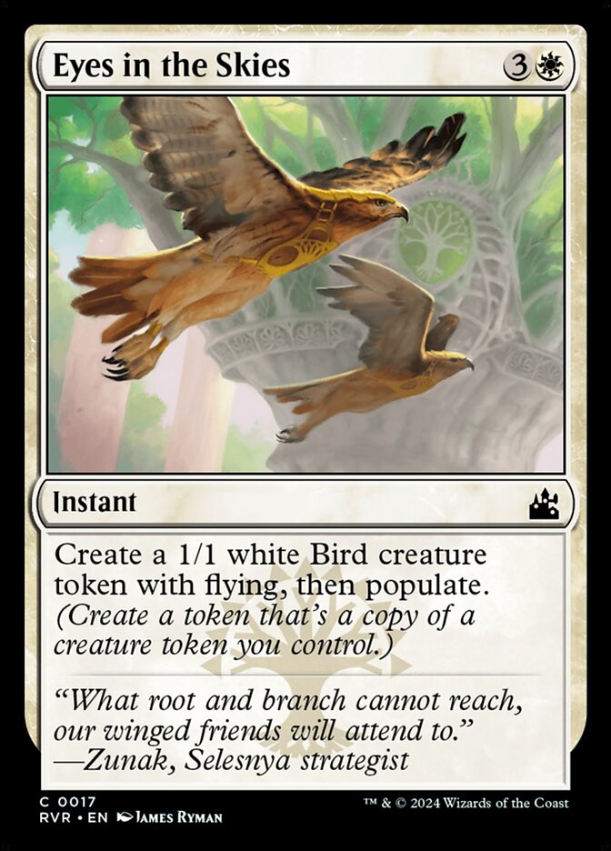 Magic the Gathering Card - Eyes in the Skies - MTG Circle