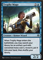 Magic the Gathering Card - Trophy Mage - MTG Circle