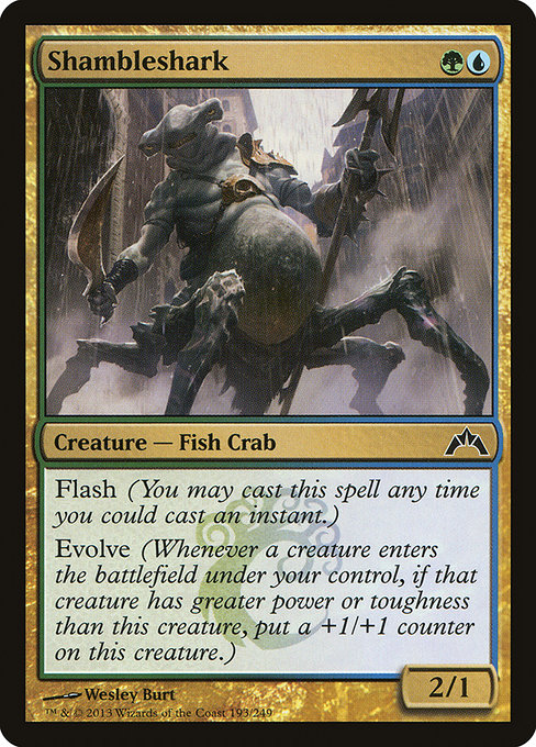 Magic the Gathering Card - Shambleshark - MTG Circle