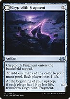 Magic the Gathering Card - Cryptolith Fragment // Aurora of Emrakul - MTG Circle