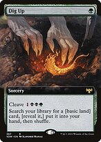 Magic the Gathering Card - Dig Up - MTG Circle