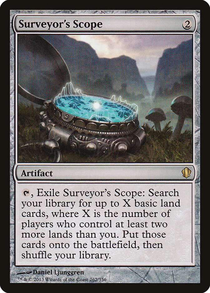 Magic the Gathering Card - Surveyor's Scope - MTG Circle