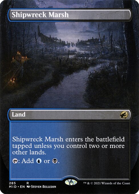 Magic the Gathering Card - Shipwreck Marsh - MTG Circle