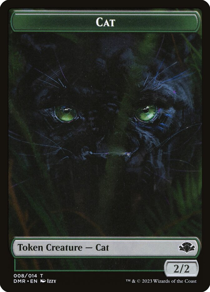 Magic the Gathering Card - Cat - MTG Circle