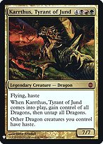 Magic the Gathering Card - Karrthus, Tyrant of Jund - MTG Circle