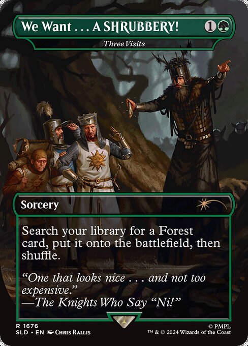 Magic the Gathering Card - Three Visits - MTG Circle