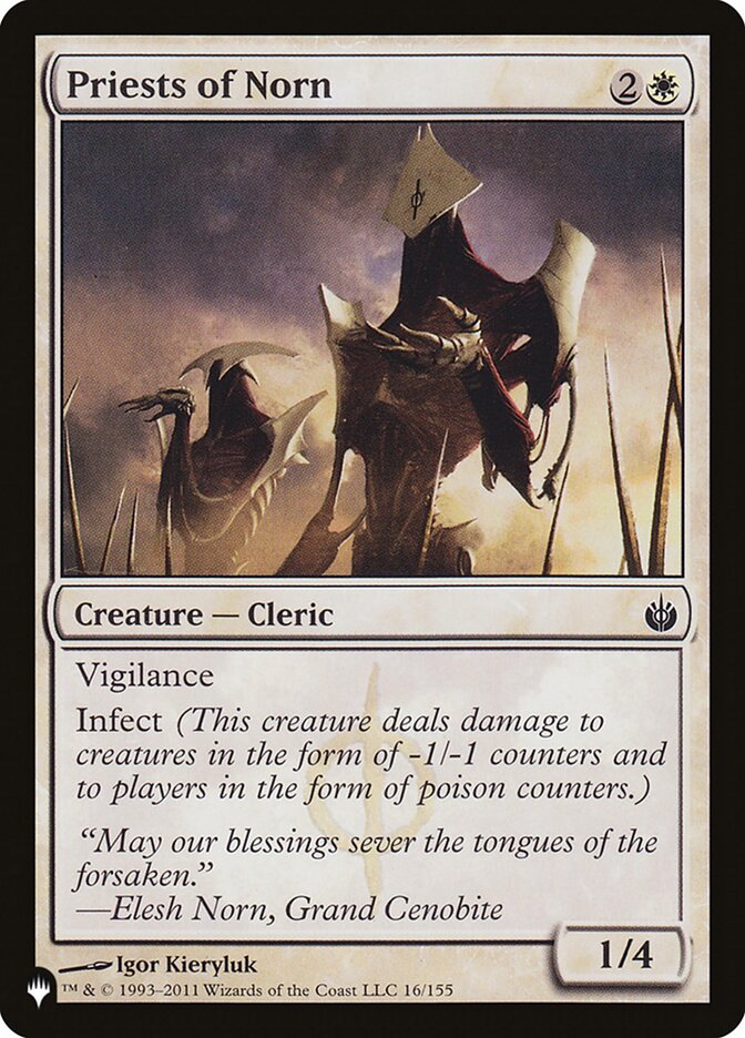 Magic the Gathering Card - Priests of Norn - MTG Circle