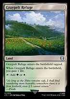 Magic the Gathering Card - Graypelt Refuge - MTG Circle