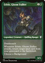 Magic the Gathering Card - Erinis, Gloom Stalker - MTG Circle