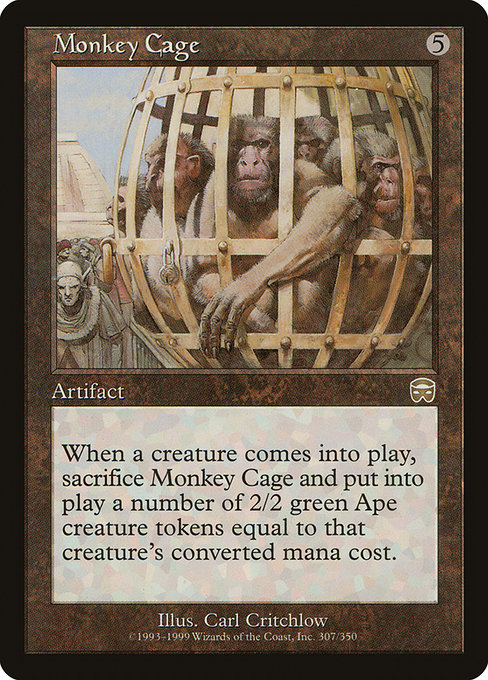 Magic the Gathering Card - Monkey Cage - MTG Circle
