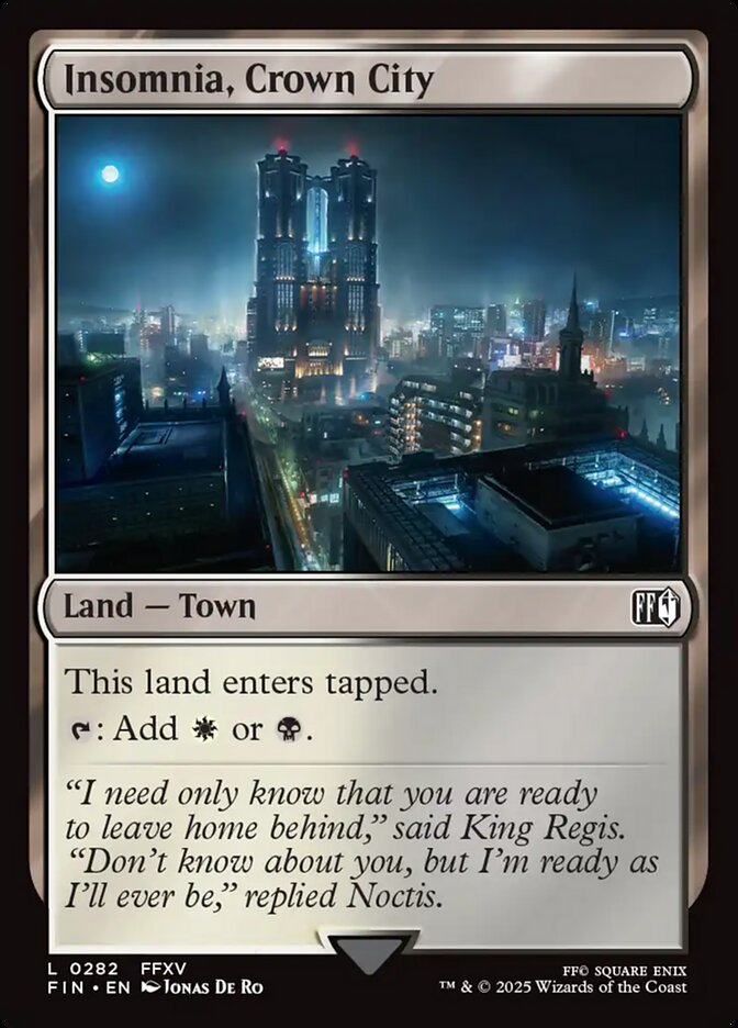 Magic the Gathering Card - Insomnia, Crown City - MTG Circle
