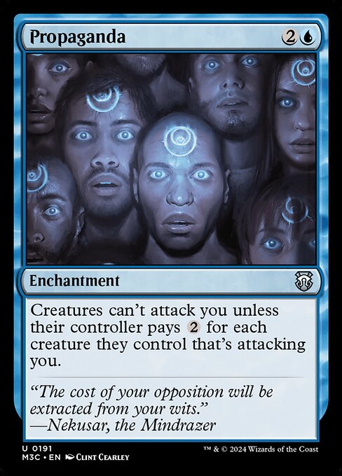 Magic the Gathering Card - Propaganda - MTG Circle