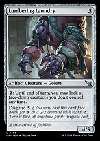 Magic the Gathering Card - Lumbering Laundry - MTG Circle