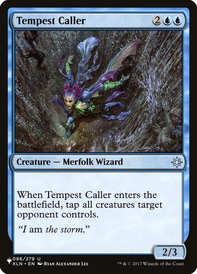 Magic the Gathering Card - Tempest Caller - MTG Circle