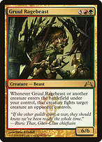 Magic the Gathering Card - Gruul Ragebeast - MTG Circle