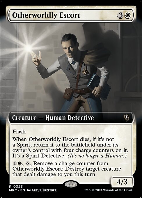 Magic the Gathering Card - Otherworldly Escort - MTG Circle