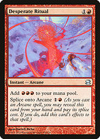 Magic the Gathering Card - Desperate Ritual - MTG Circle