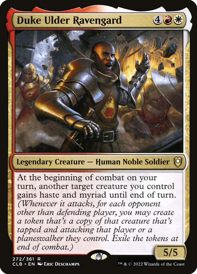 Magic the Gathering Card - Duke Ulder Ravengard - MTG Circle
