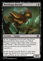 Magic the Gathering Card - Broodrage Mycoid - MTG Circle