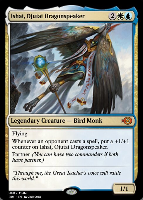 Magic the Gathering Card - Ishai, Ojutai Dragonspeaker - MTG Circle