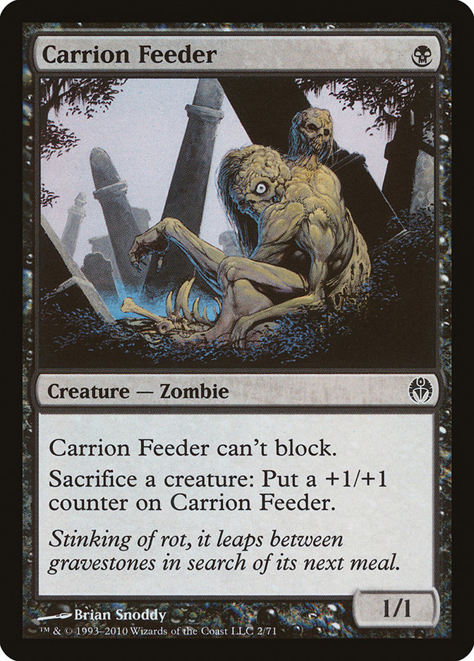 Magic the Gathering Card - Carrion Feeder - MTG Circle