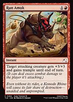 Magic the Gathering Card - Run Amok - MTG Circle