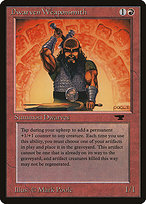 Magic the Gathering Card - Dwarven Weaponsmith - MTG Circle