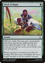 Magic the Gathering Card - Seed of Hope - MTG Circle