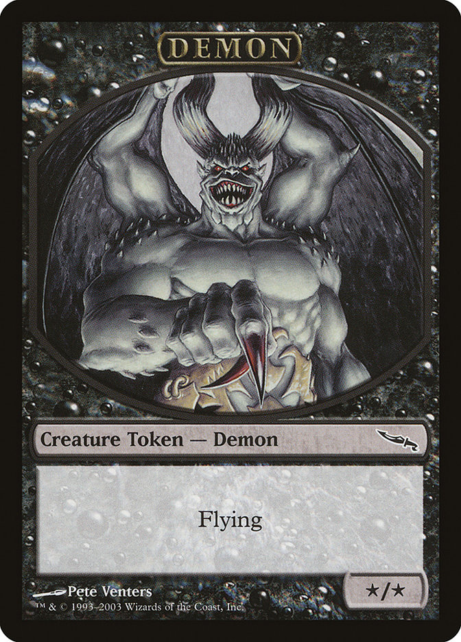 Magic the Gathering Card - Demon - MTG Circle