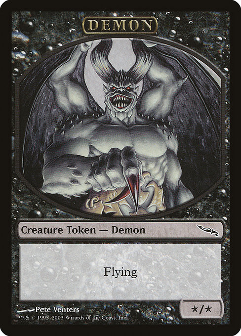 Magic the Gathering Card - Demon - MTG Circle