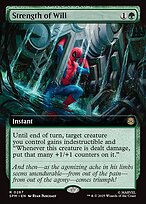 Magic the Gathering Card - Strength of Will - MTG Circle